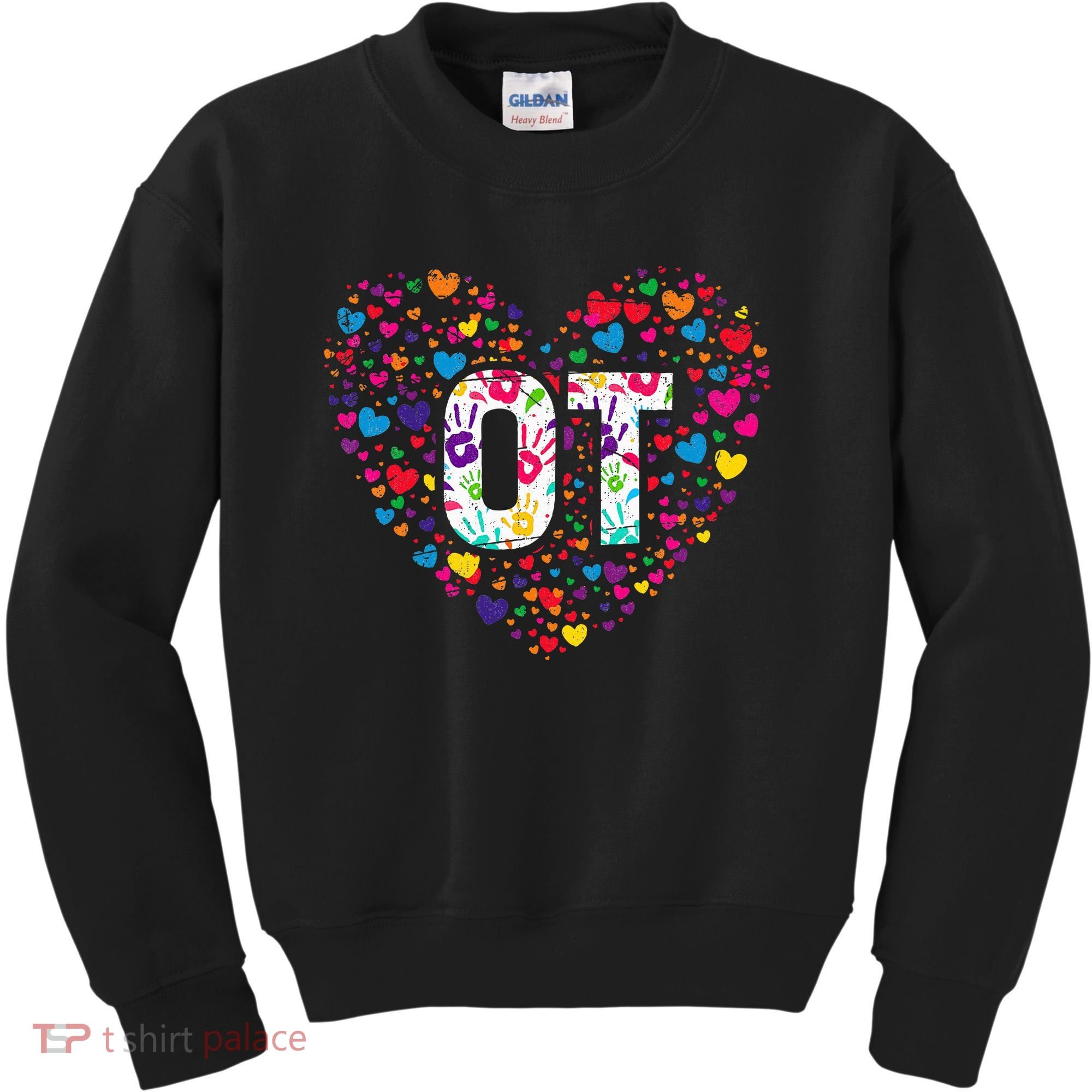 Ot Occupational Therapy Heart Occupational Therapist Kids Sweatshirt