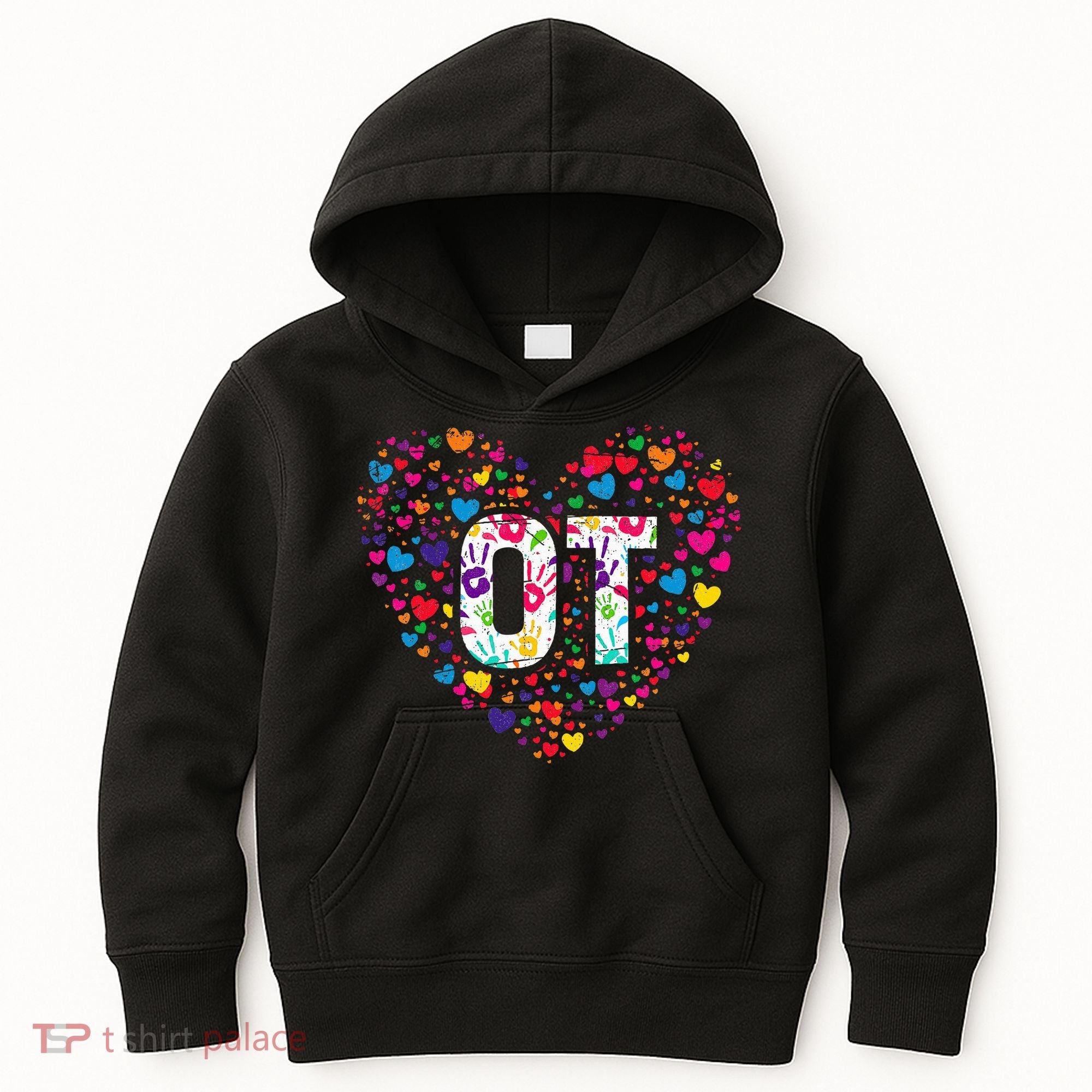 Ot Occupational Therapy Heart Occupational Therapist Kids Hoodie