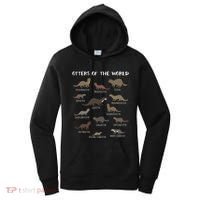 Otters Of The World Sea Otter Giant Otter Educational Gift Women's Hoodie thumb 0
