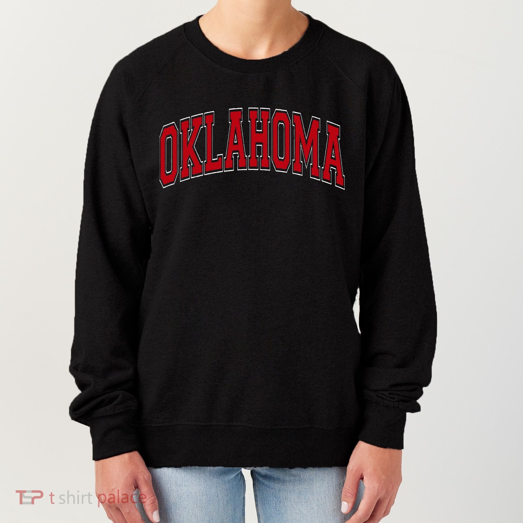 Oklahoma Ok Varsity Style Women's Sweatshirt