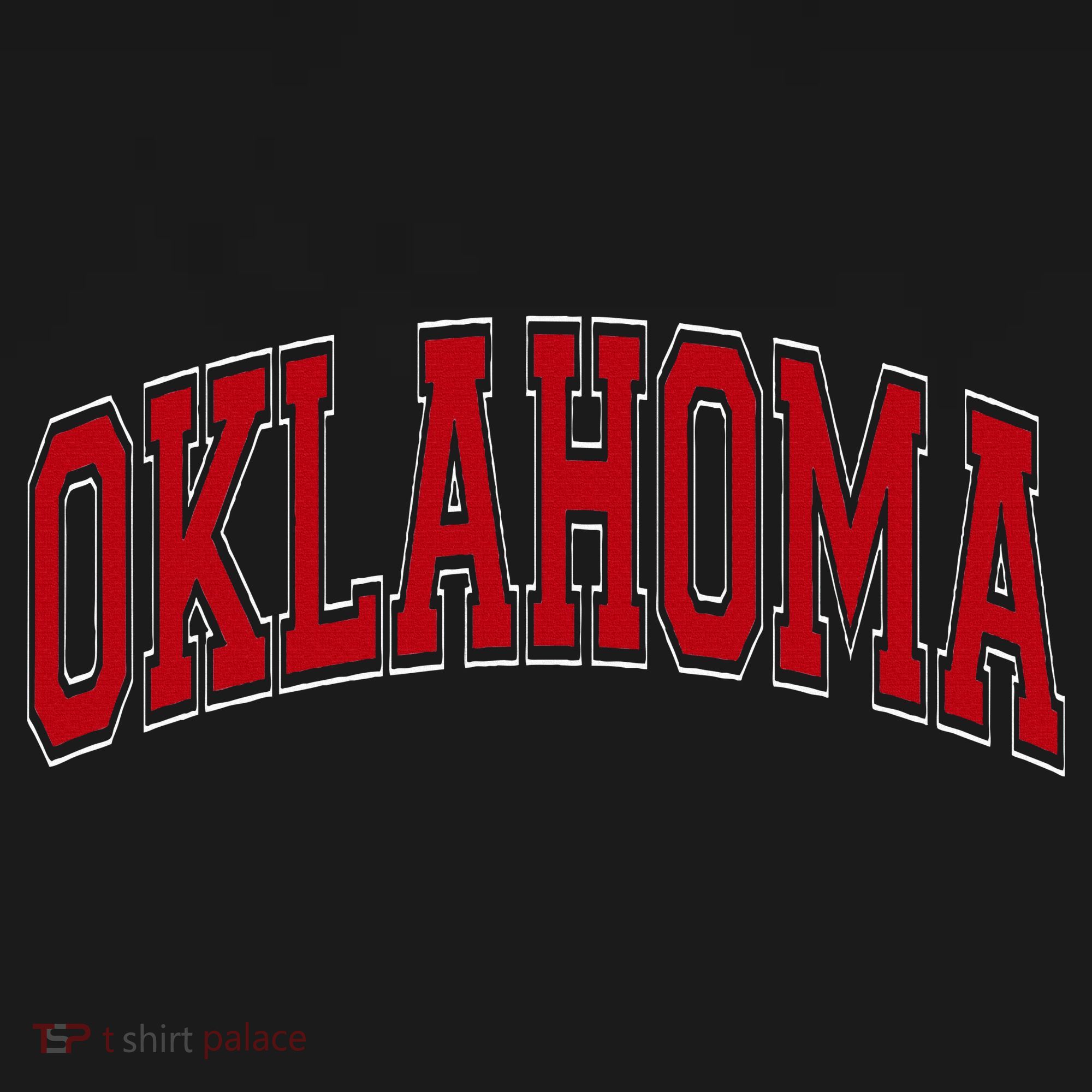 Oklahoma Ok Varsity Style USA-Made Doggie Bandana