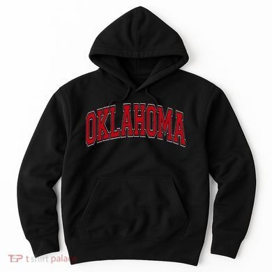 Oklahoma Ok Varsity Style Hoodie