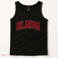 Oklahoma Ok Varsity Style Tank Top thumb 2