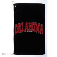 Oklahoma Ok Varsity Style Golf Towel thumb 0