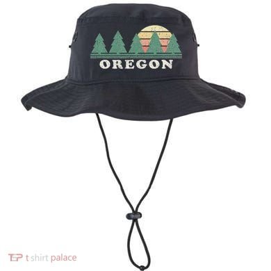 Oregon Or Vintage Graphic Retro 70s Design Bucket Hat