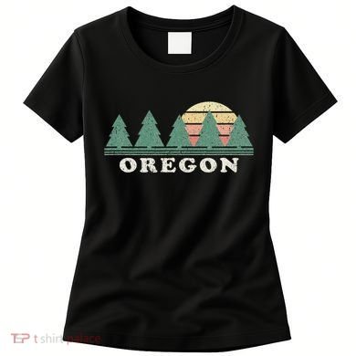 Oregon Or Vintage Graphic Retro 70s Design Women's T-Shirt