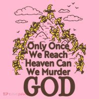 Only Once We Reach Heaven Can We Murder God By Renaissance Man Hoodie thumb 7