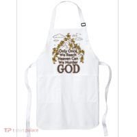 Only Once We Reach Heaven Can We Murder God By Renaissance Man Apron thumb 0