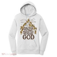 Only Once We Reach Heaven Can We Murder God By Renaissance Man Women's Hoodie thumb 0