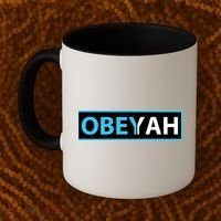 Obeyah Obey Yah God Christian Hebrew Roots Coffee Mug thumb 2