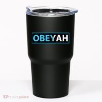 Obeyah Obey Yah God Christian Hebrew Roots Tumbler thumb 0