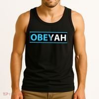 Obeyah Obey Yah God Christian Hebrew Roots Tank Top thumb 3