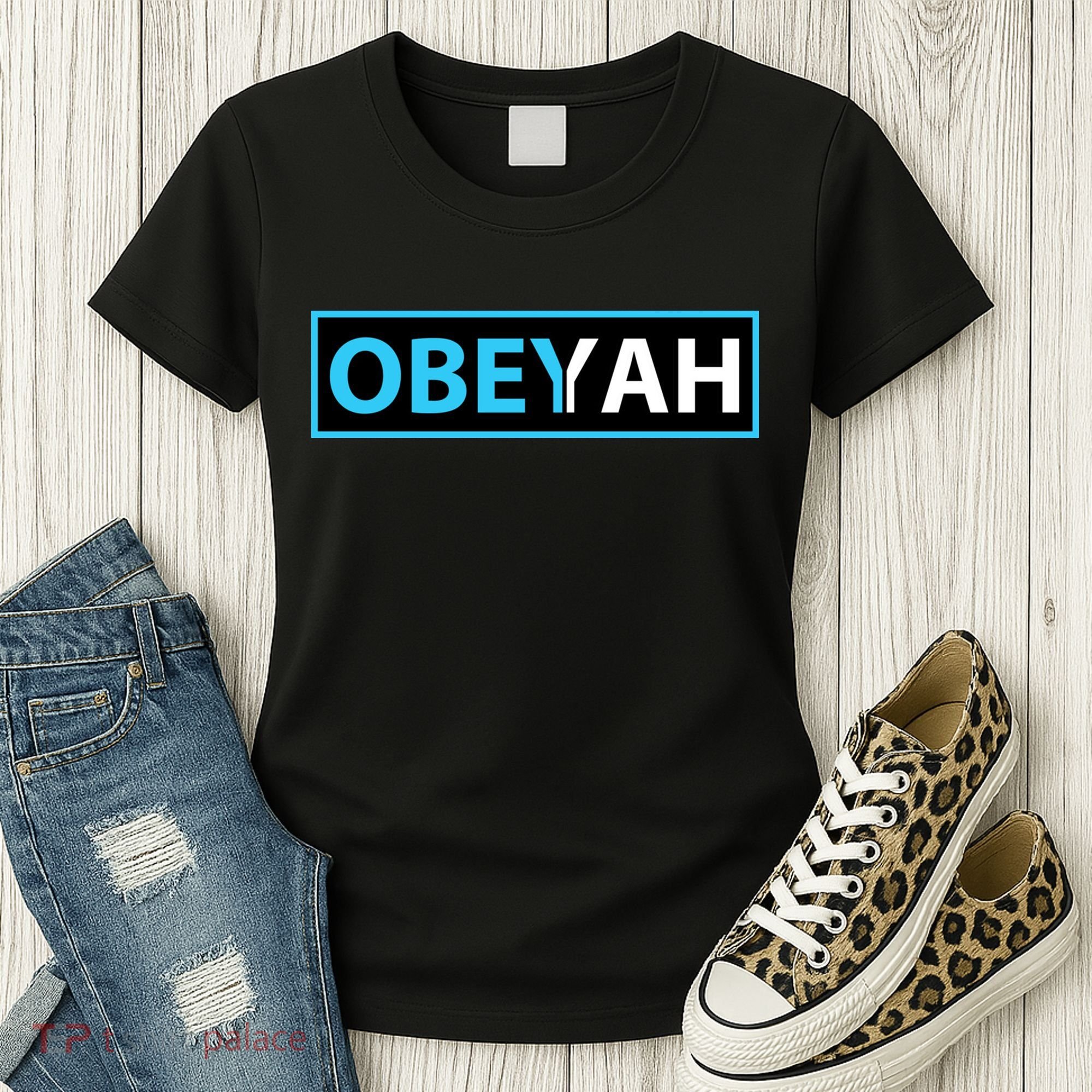 Obeyah Obey Yah God Christian Hebrew Roots Women's T-Shirt