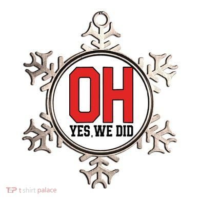 Ohio Oh Yes We Did Ornament