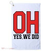 Ohio Oh Yes We Did Golf Towel thumb 0