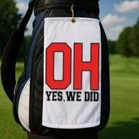Ohio Oh Yes We Did Golf Towel thumb 2