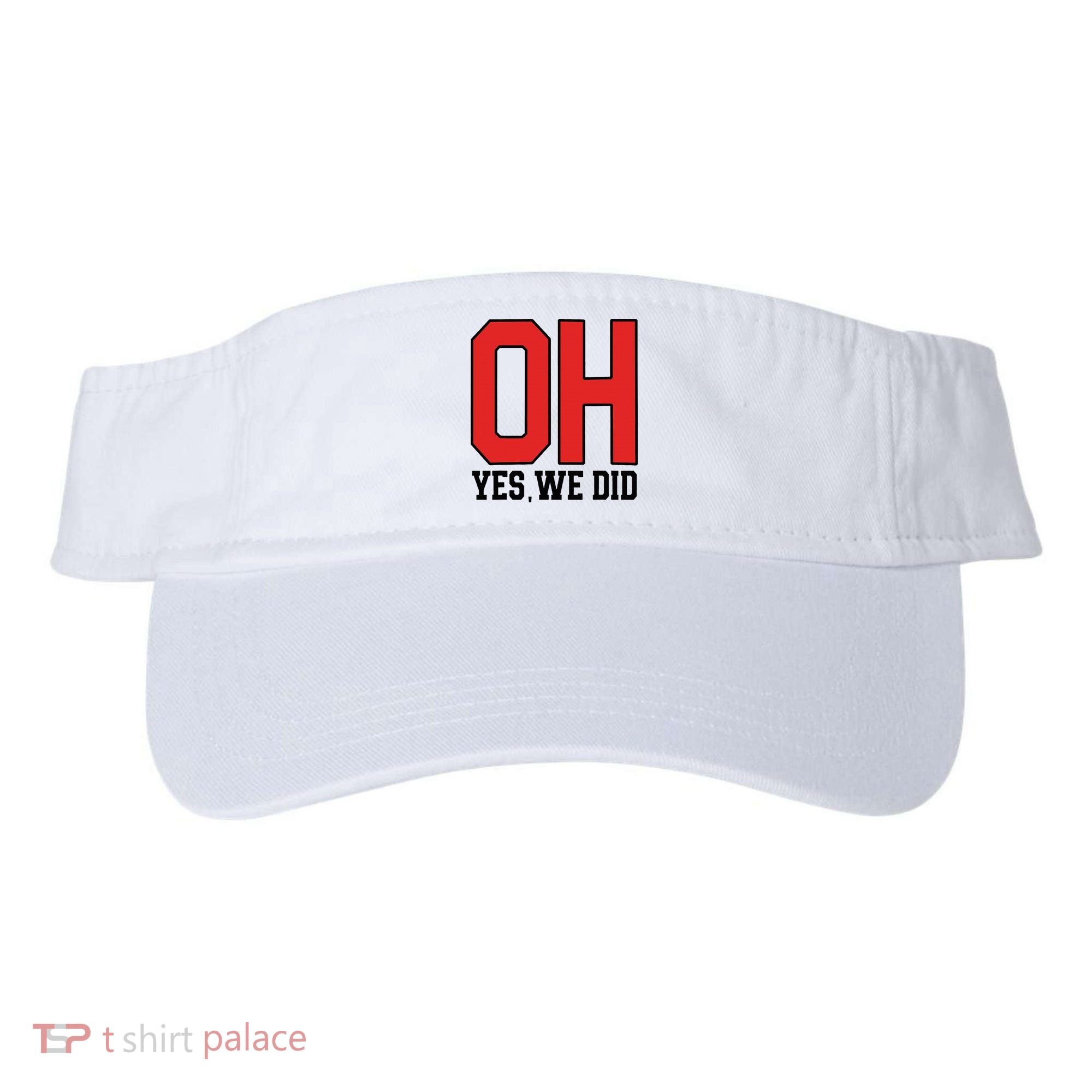 Ohio Oh Yes We Did Visor