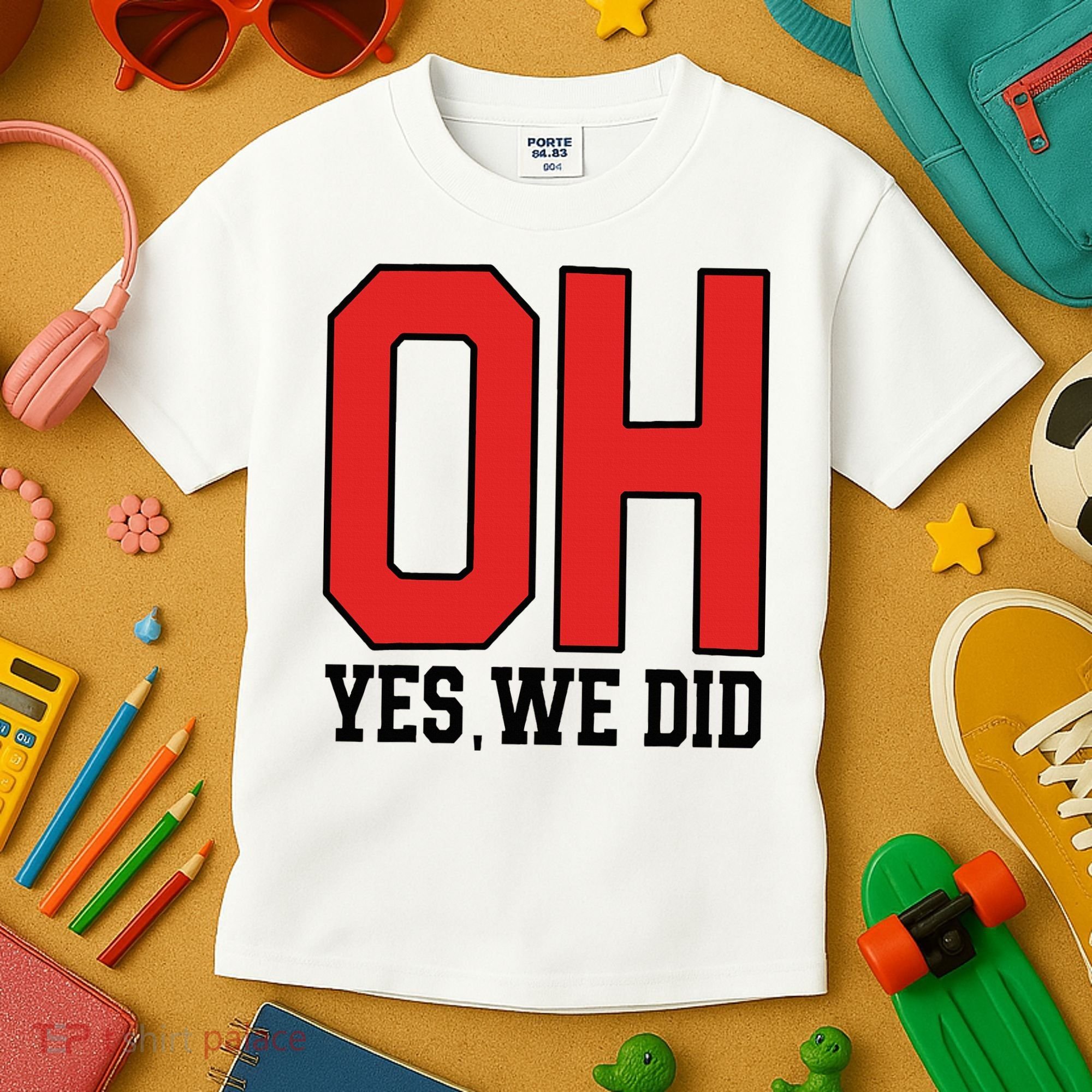 Ohio Oh Yes We Did Kids T-Shirt