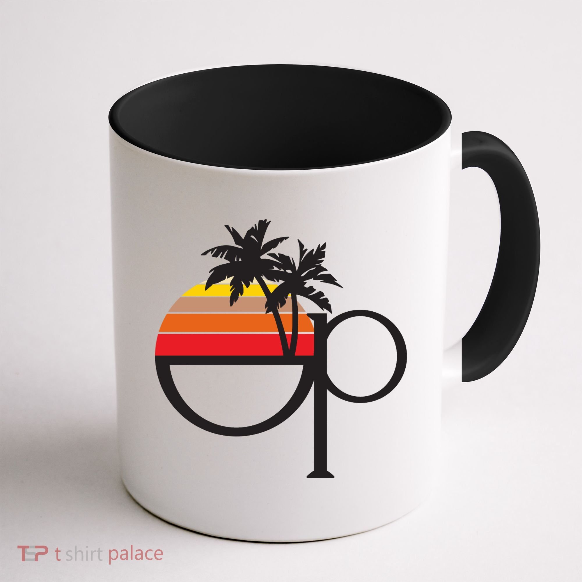 Ocean Pacific 80s Retro Sunset Coffee Mug