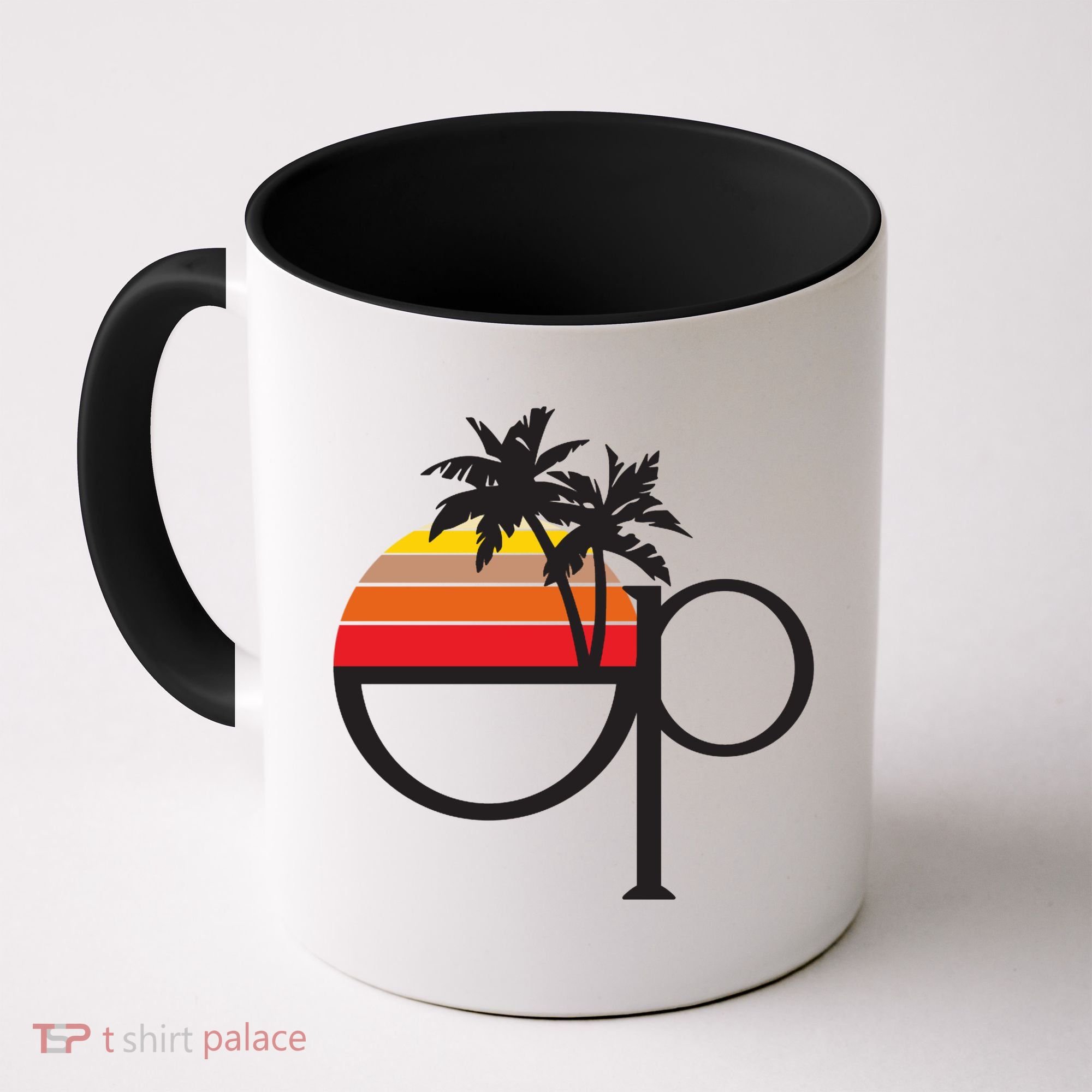 Ocean Pacific 80s Retro Sunset Coffee Mug