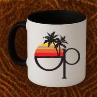 Ocean Pacific 80s Retro Sunset Coffee Mug thumb 2