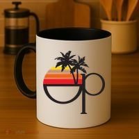 Ocean Pacific 80s Retro Sunset Coffee Mug thumb 4