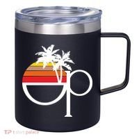 Ocean Pacific 80s Retro Sunset 12oz Stainless Steel Coffee Mug thumb 0