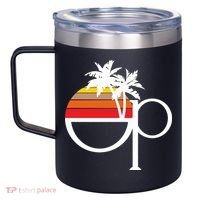 Ocean Pacific 80s Retro Sunset 12oz Stainless Steel Coffee Mug thumb 2
