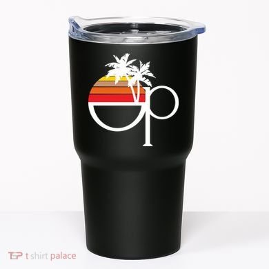 Ocean Pacific 80s Retro Sunset Tumbler