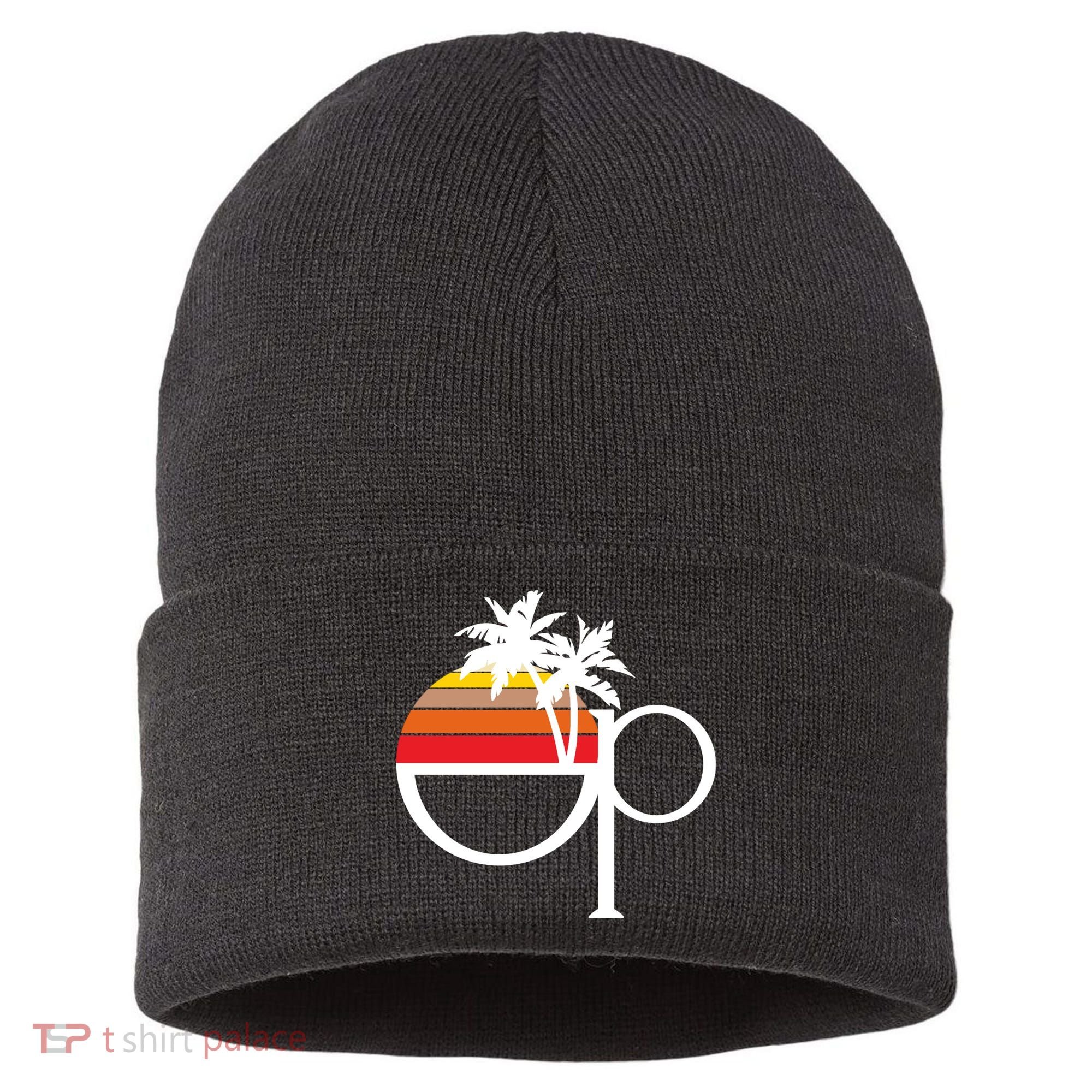 Ocean Pacific 80s Retro Sunset Sustainable Knit Beanie