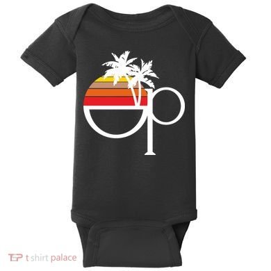 Ocean Pacific 80s Retro Sunset Baby Bodysuit
