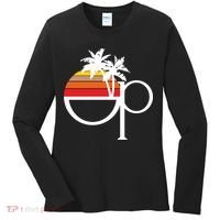 Ocean Pacific 80s Retro Sunset Women's Long Sleeve Shirt thumb 0