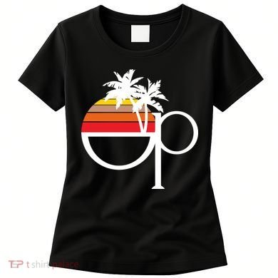 Ocean Pacific 80s Retro Sunset Women's T-Shirt
