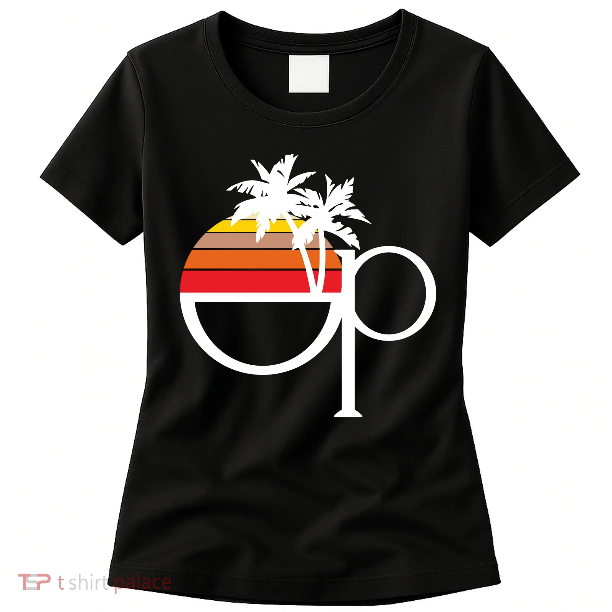 Ocean Pacific 80s Retro Sunset Women's T-Shirt
