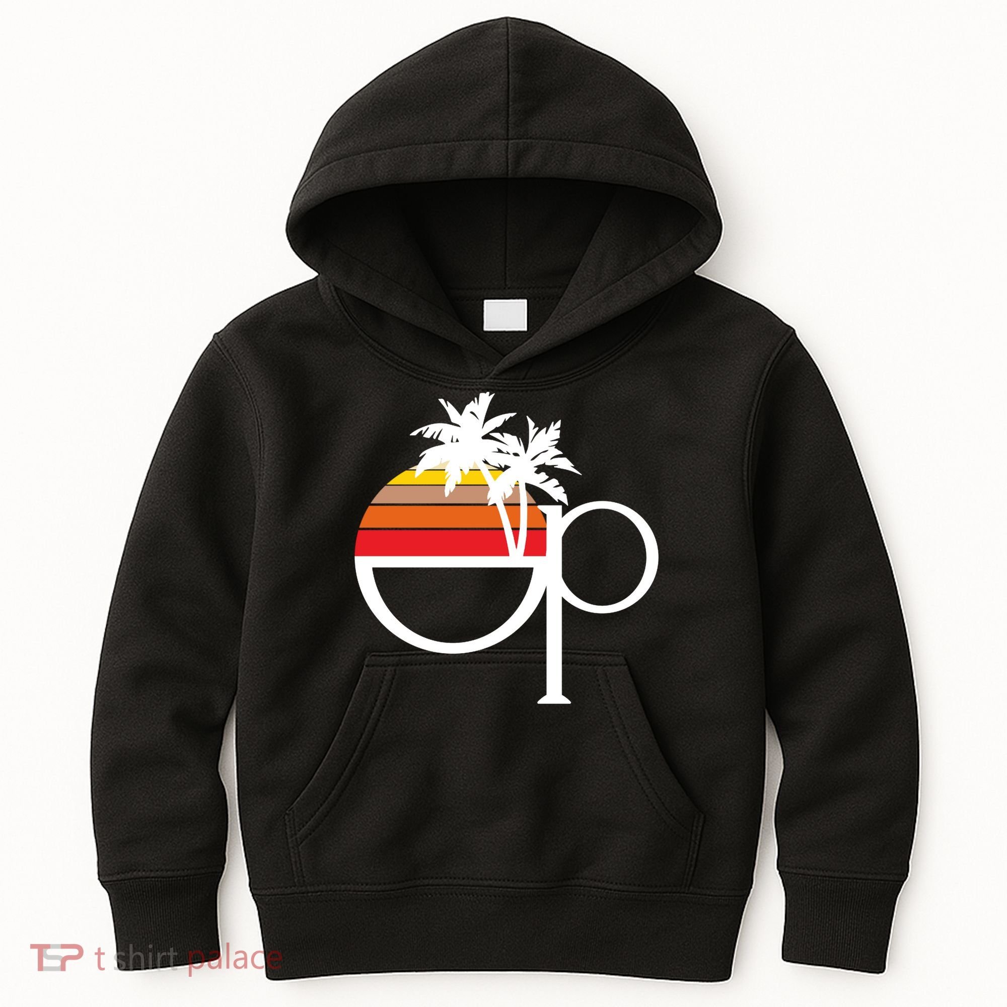 Ocean Pacific 80s Retro Sunset Kids Hoodie