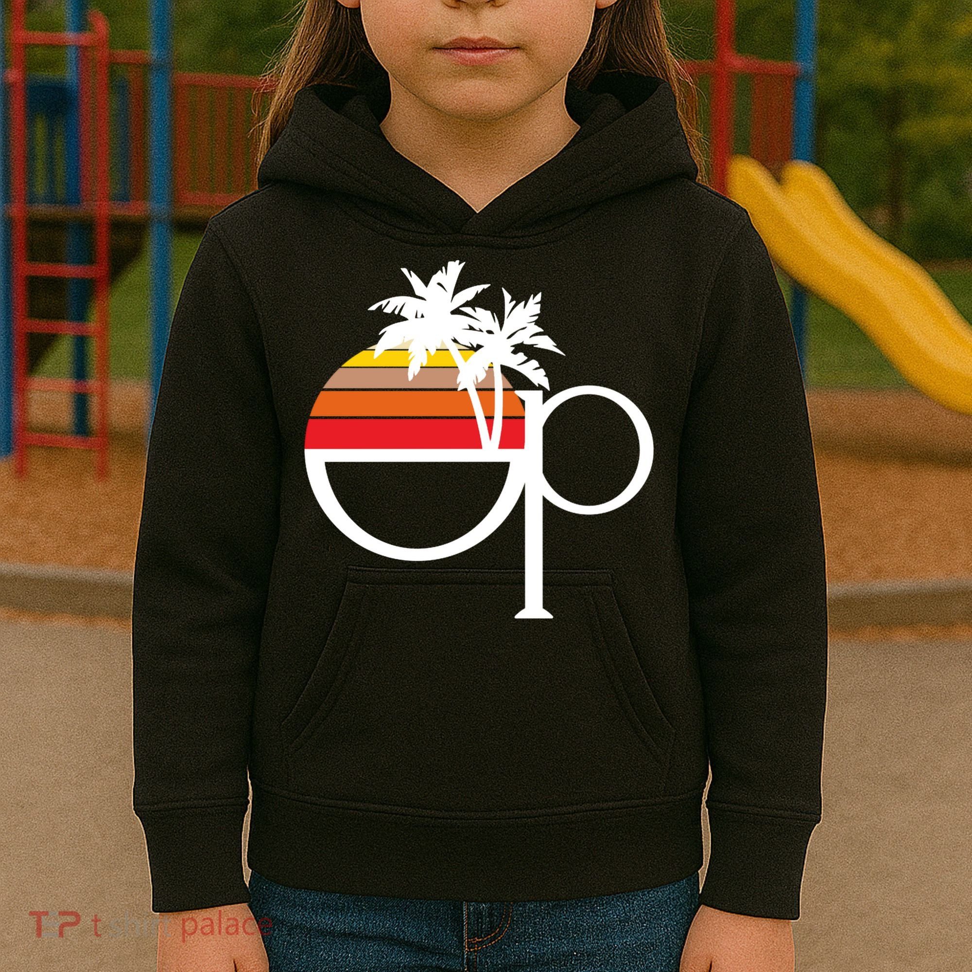 Ocean Pacific 80s Retro Sunset Kids Hoodie