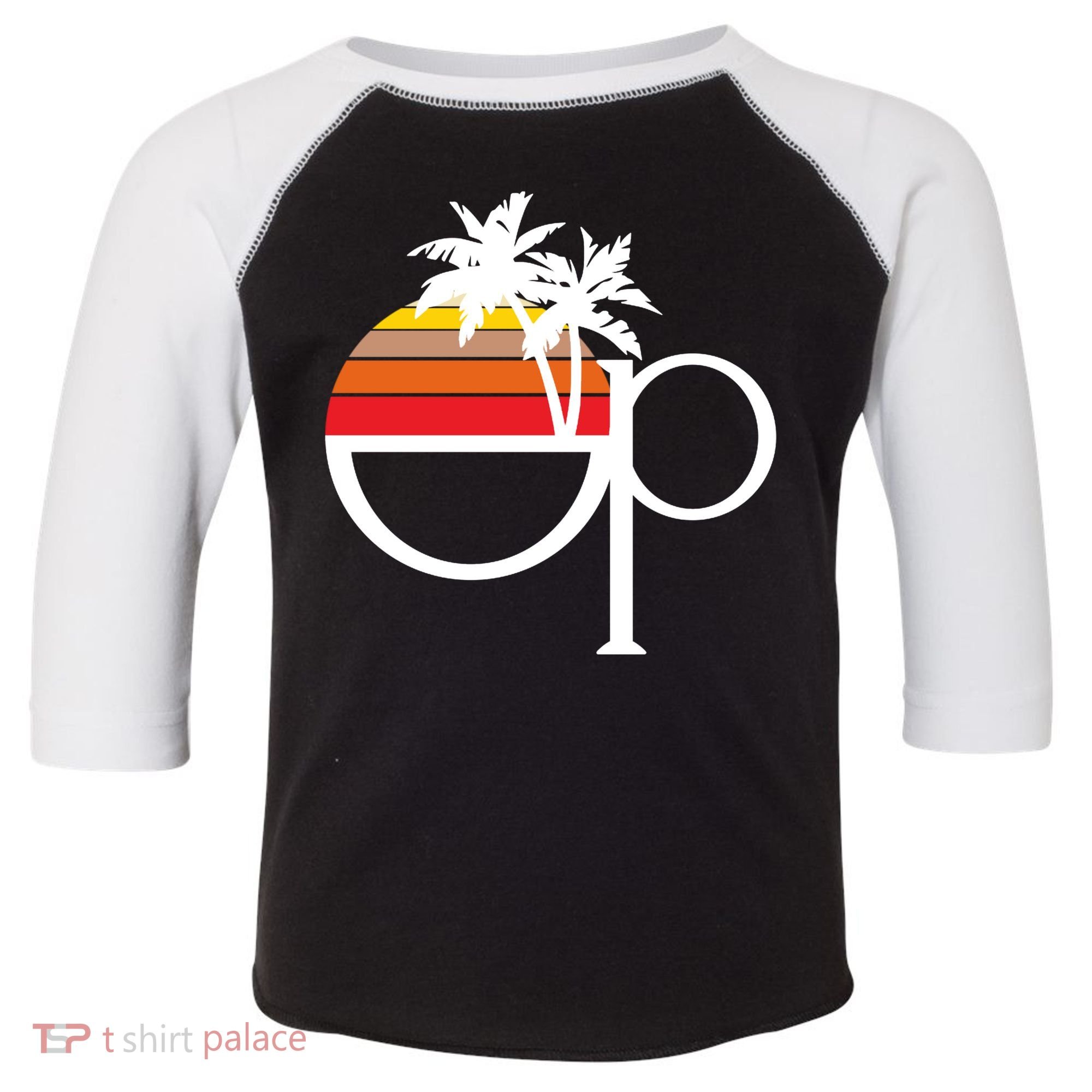 Ocean Pacific 80s Retro Sunset Toddler Fine Jersey T-Shirt