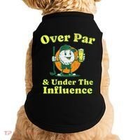 Over Par And Under The Influence Doggie Tank thumb 0