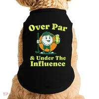 Over Par And Under The Influence Doggie Tank thumb 0