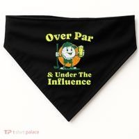 Over Par And Under The Influence USA-Made Doggie Bandana thumb 0