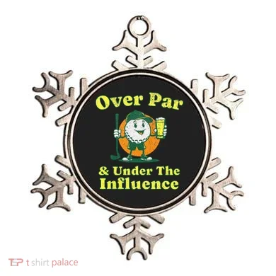 Over Par And Under The Influence Ornament