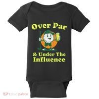 Over Par And Under The Influence Baby Bodysuit thumb 0