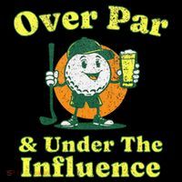 Over Par And Under The Influence Toddler Hoodie thumb 2