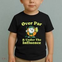 Over Par And Under The Influence Toddler T-Shirt thumb 2
