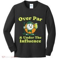 Over Par And Under The Influence Kids Long Sleeve Shirt thumb 0