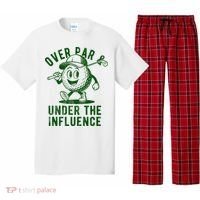 Over Par And Under The Influence Golfing Pajama Set thumb 0