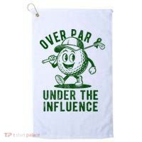 Over Par And Under The Influence Golfing Golf Towel thumb 0