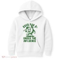Over Par And Under The Influence Golfing Kids Hoodie thumb 0