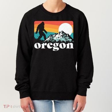 Oregon Pride Bigfoot Mountains Women's Sweatshirt