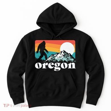 Oregon Pride Bigfoot Mountains Hoodie